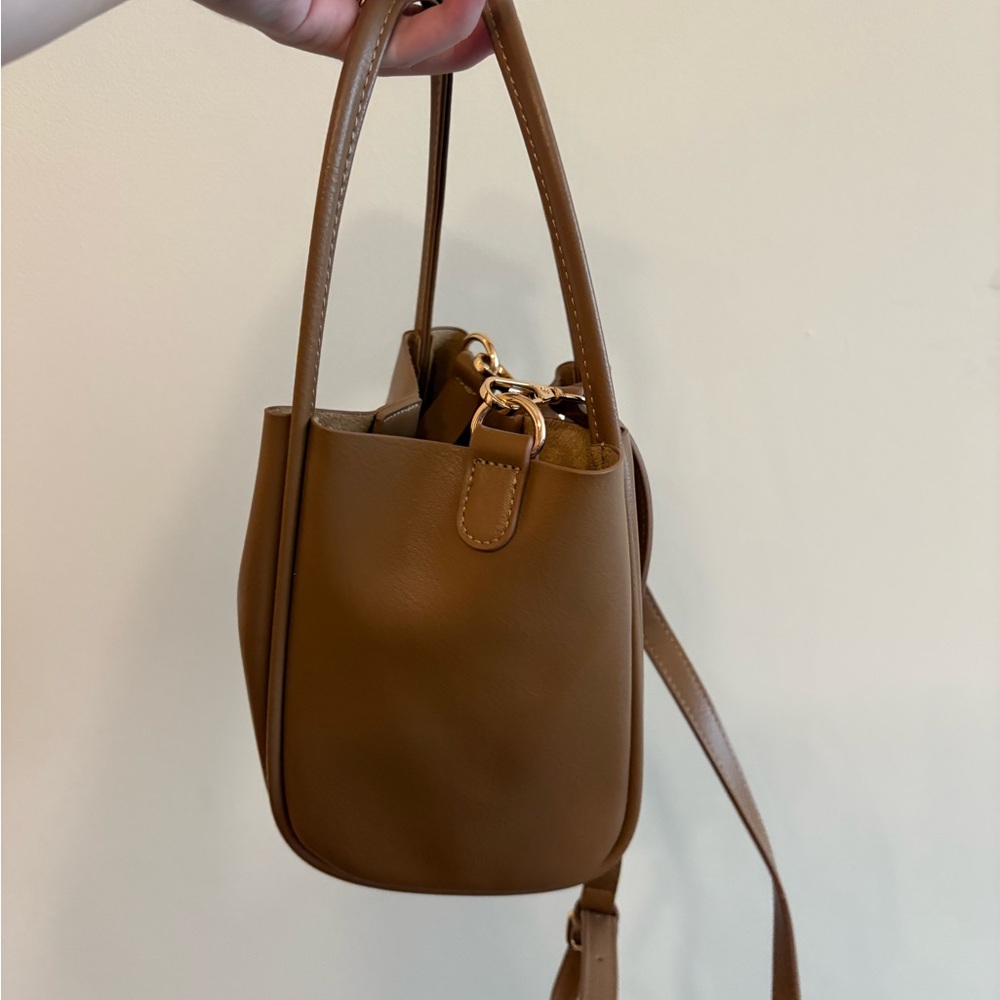 Anthropologie Hollace Mini Tote in Tan